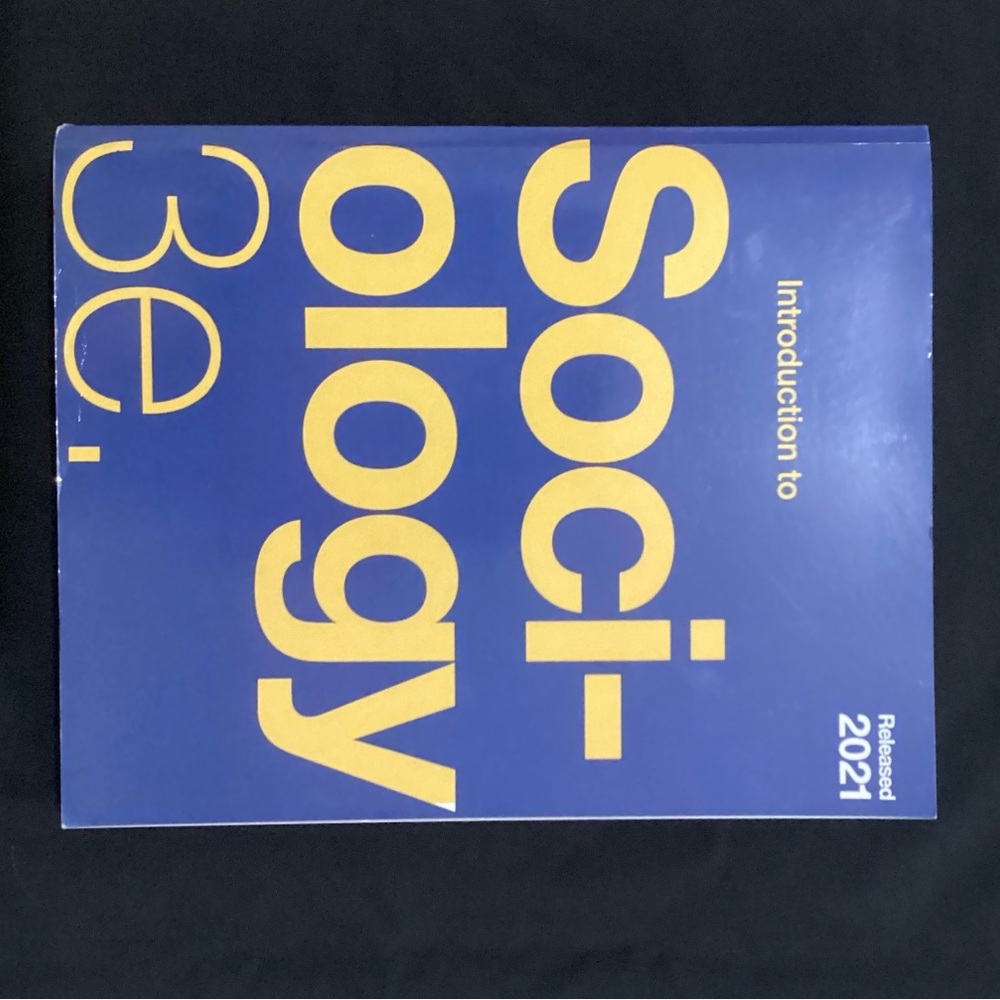Introduction to Sociology 3rd edition by Open Stax ISBN:9798428126402
